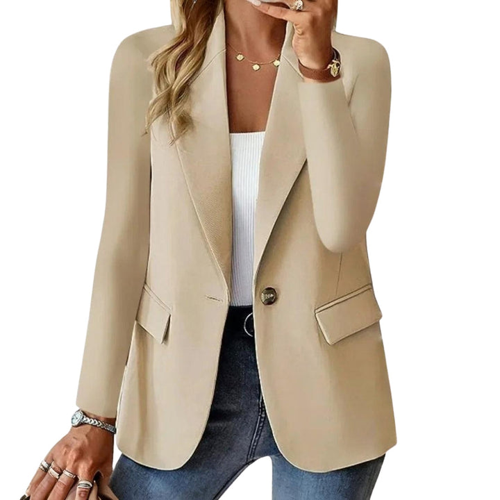 Rose | Timeless Single-Breasted Tailored Longline Blazer