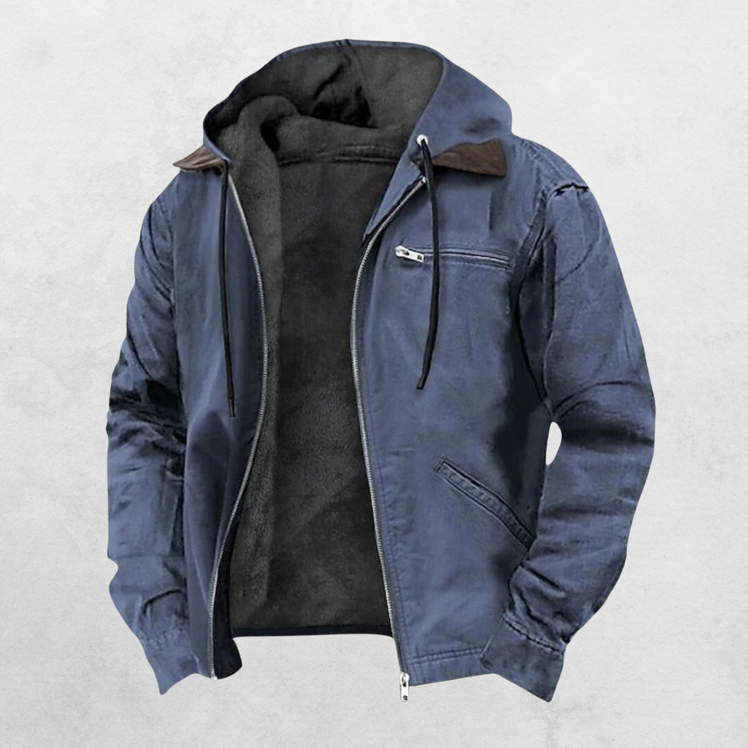 Rupert | Sherpa-Lined Hooded Bomber Jacket