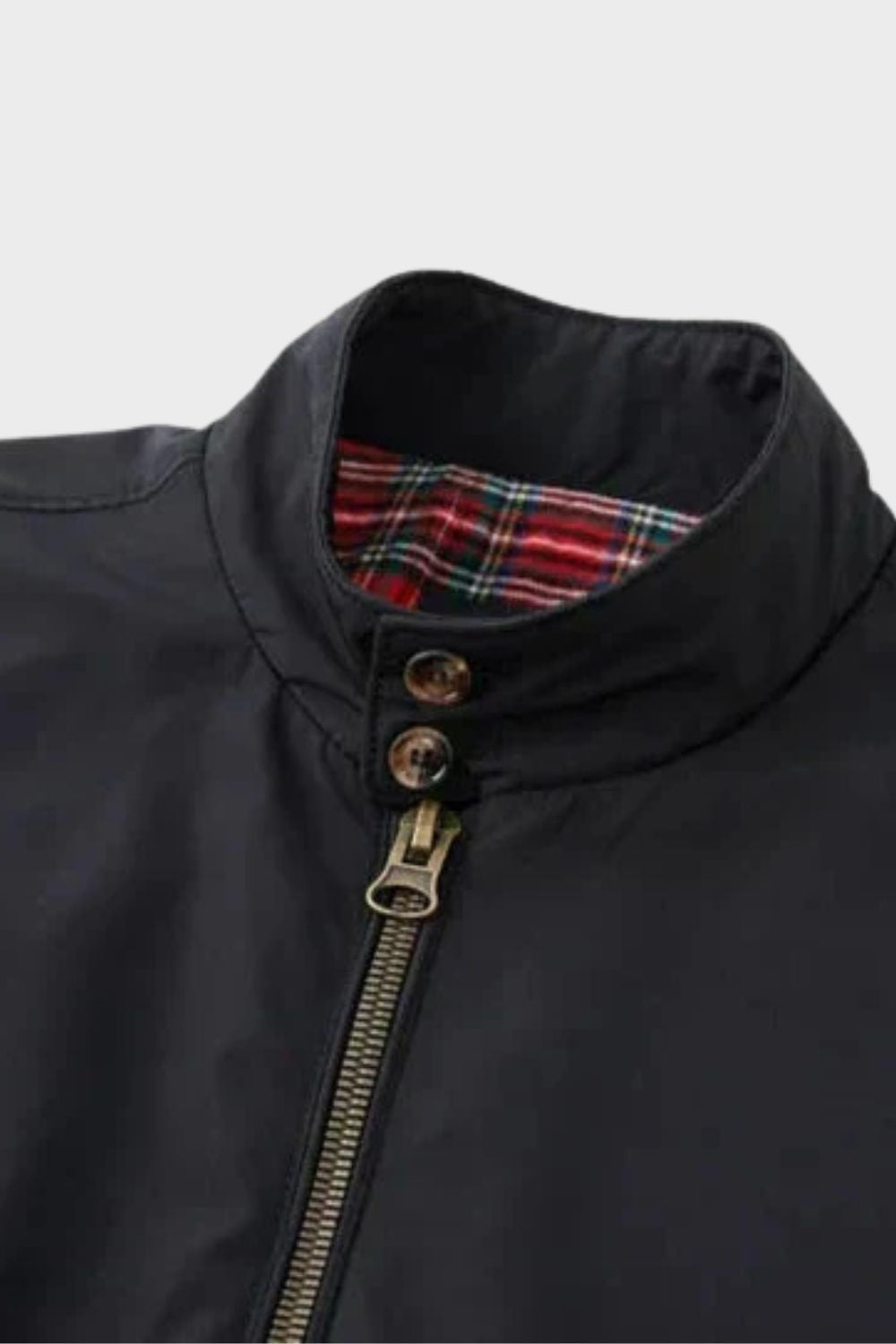 Samuel | Relaxed Zip-Up Bomber Jacket with Stand Collar