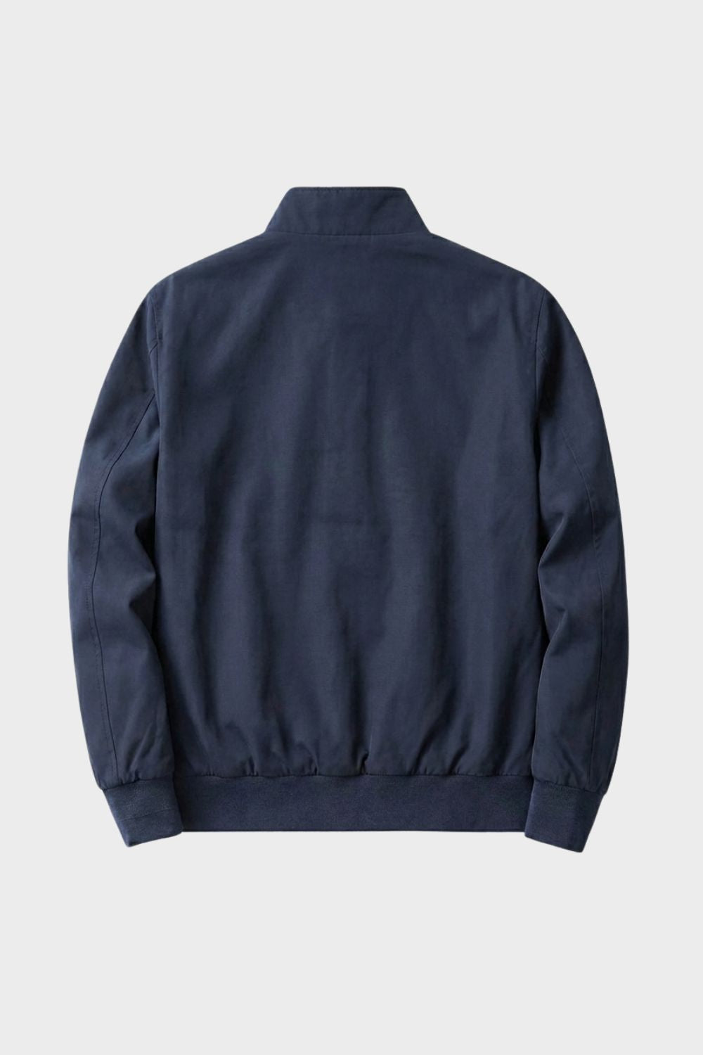Samuel | Relaxed Zip-Up Bomber Jacket with Stand Collar