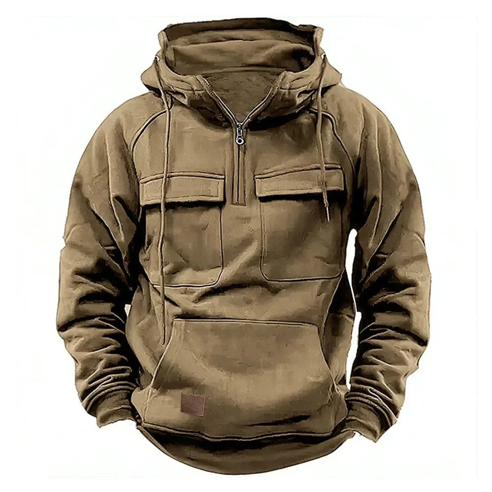Samuel | Tactical Half Zip Mens Hoodie