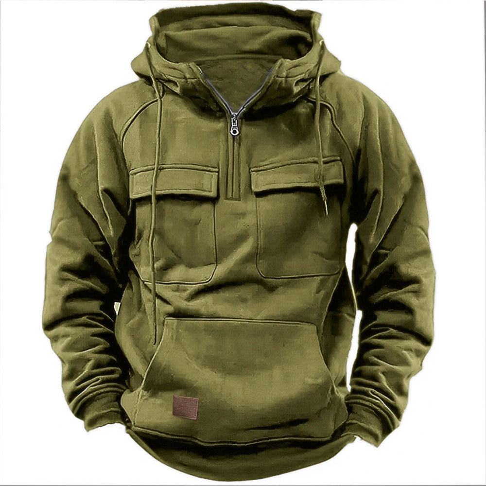 Samuel | Tactical Half Zip Mens Hoodie