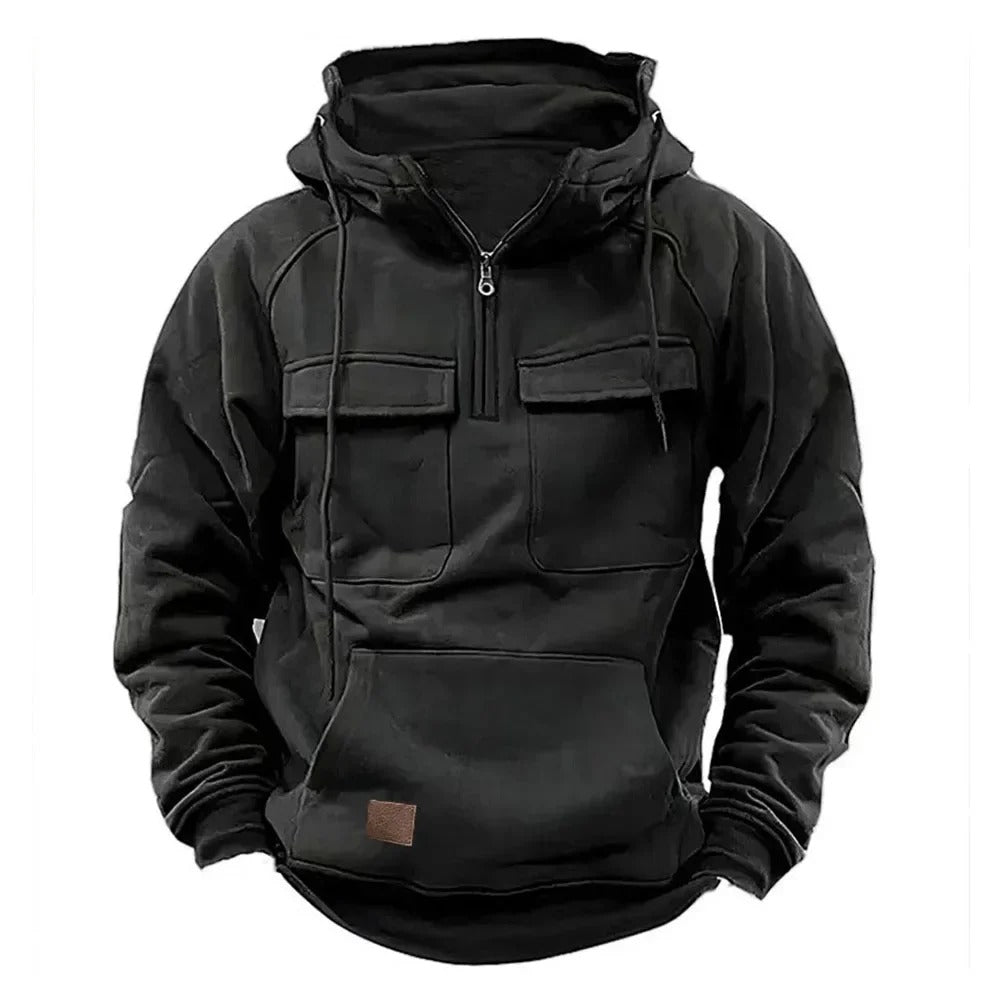 Samuel | Tactical Half Zip Mens Hoodie