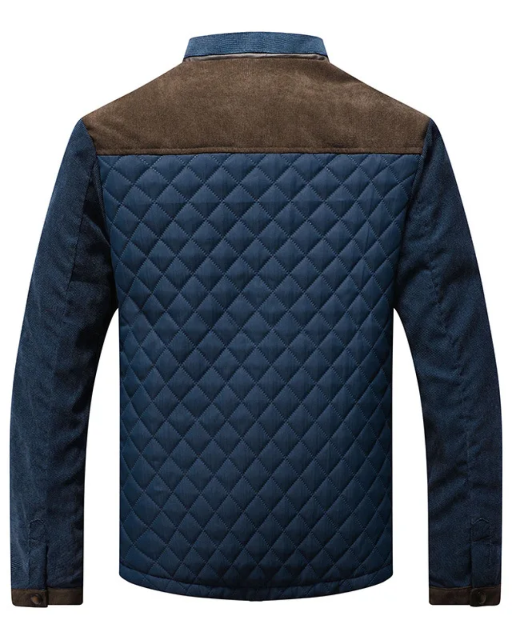 Sonny | Refined Stand Collar Mens Quilted Jacket