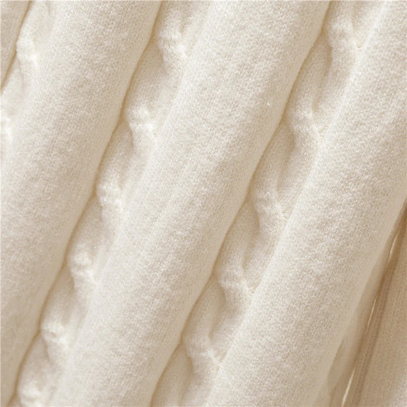 Sophie | Cable Knit Wide Leg Lounge Set