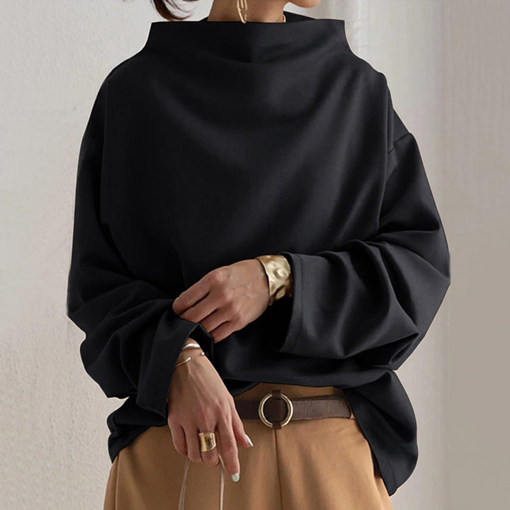 Sophie | Sophisticated Oversized Long Sleeve Roll Neck Jumper