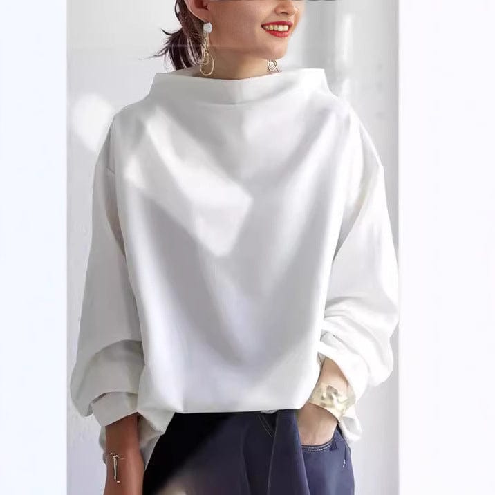 Sophie | Sophisticated Oversized Long Sleeve Roll Neck Jumper