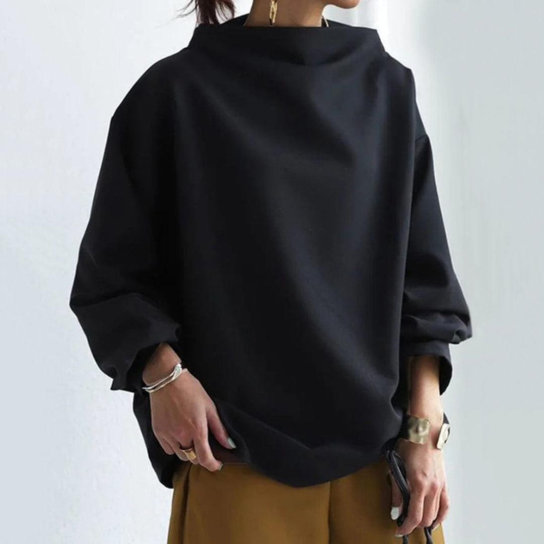 Sophie | Sophisticated Oversized Long Sleeve Roll Neck Jumper