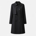 Thea | Timeless Double-Breasted Midi Long Jacket