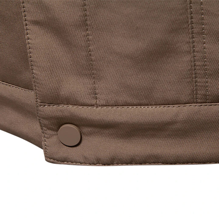 Theo | Timeless Patchwork Mens Fleece Jacket