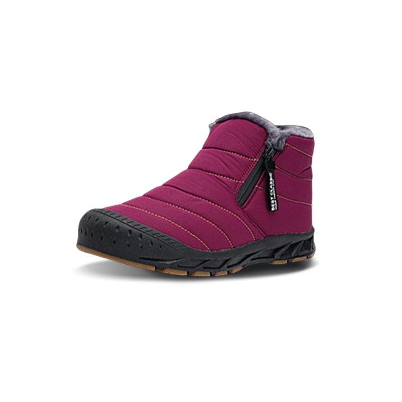 Theodore | Quilted Zip Up Ankle Winter Boots