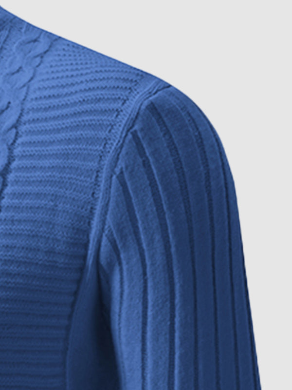 Thomas | Slim Fit Cable Knit Mens Knitted Jumper