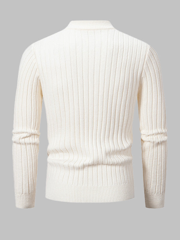 Thomas | Slim Fit Cable Knit Mens Knitted Jumper