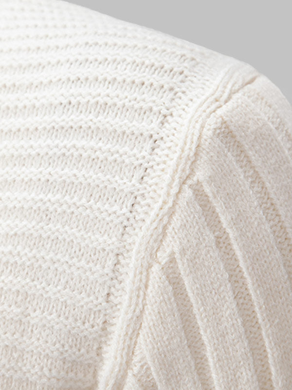 Thomas | Slim Fit Cable Knit Mens Knitted Jumper