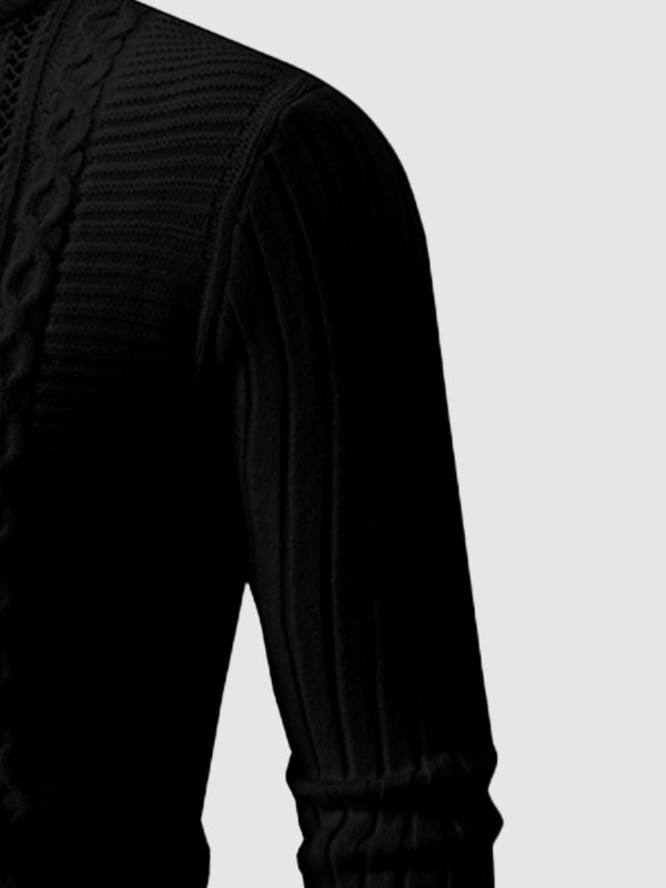 Thomas | Slim Fit Cable Knit Mens Knitted Jumper
