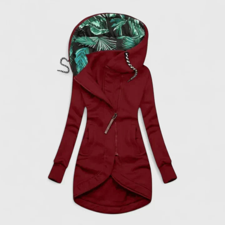 Willow | Cosy Hooded Zip-Up Winter Coat