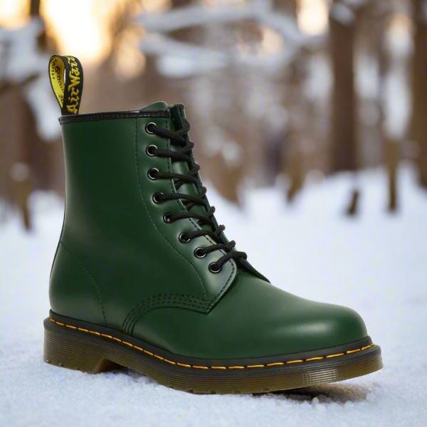 Zara | Chunky Lace-Up Combat Ankle Boots